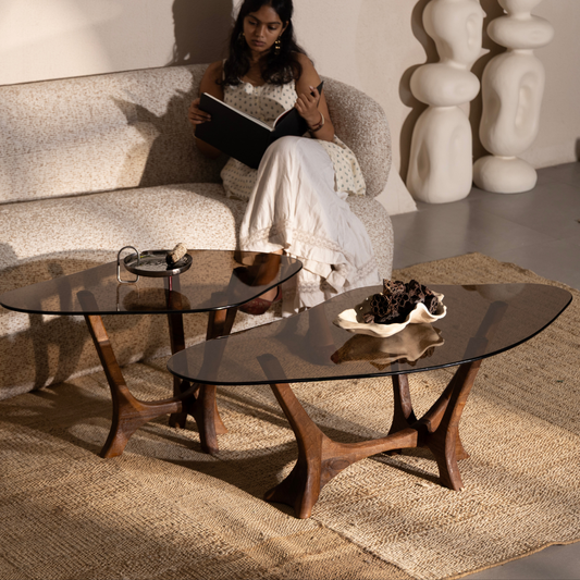 Maya Coffee Table — Vintage Glass