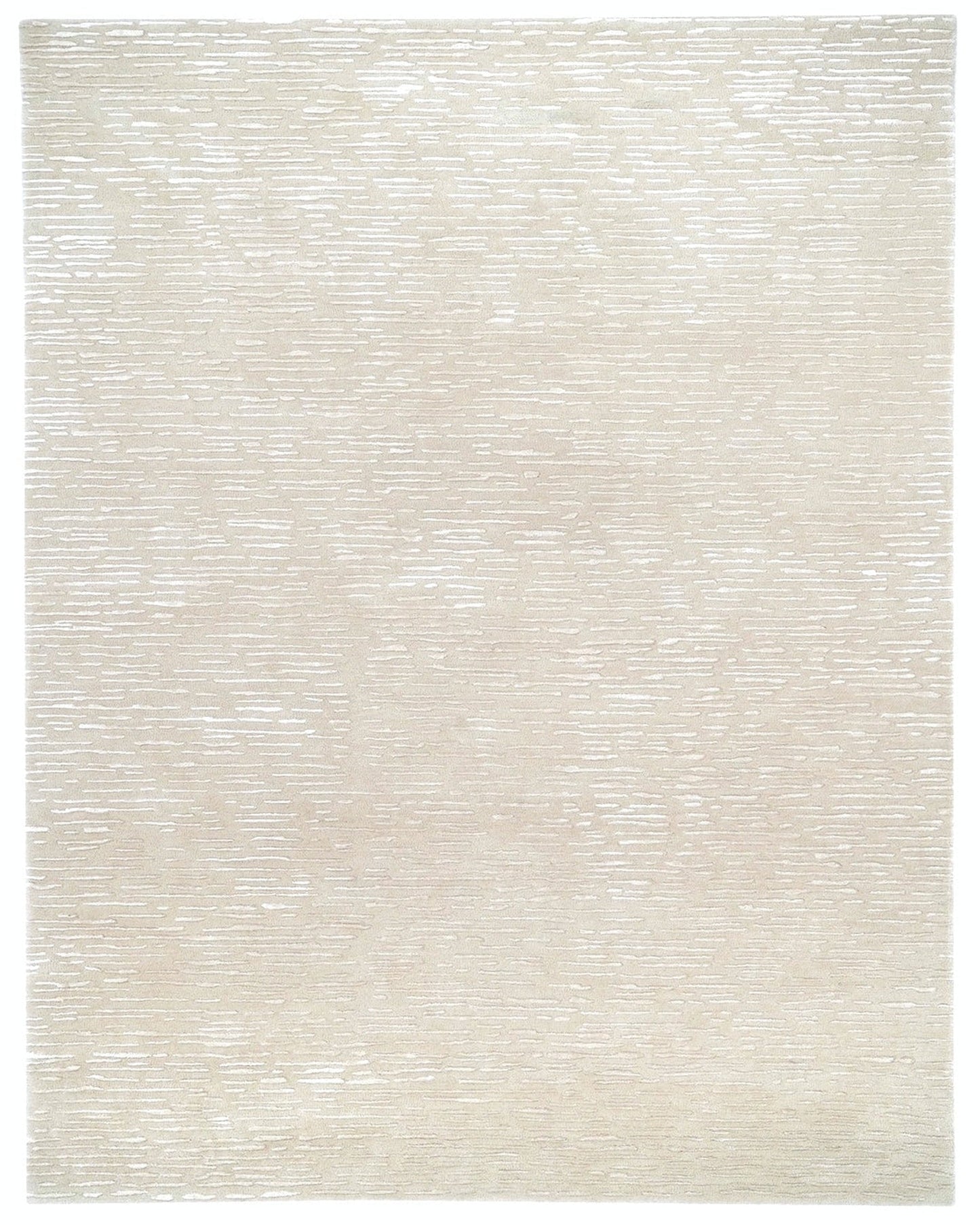Cabella Wool & Silk Rug / Frost | Popyuli