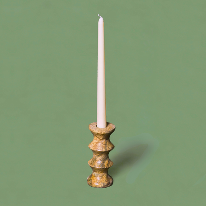 Astra Marble Candle Holders | Set of 2