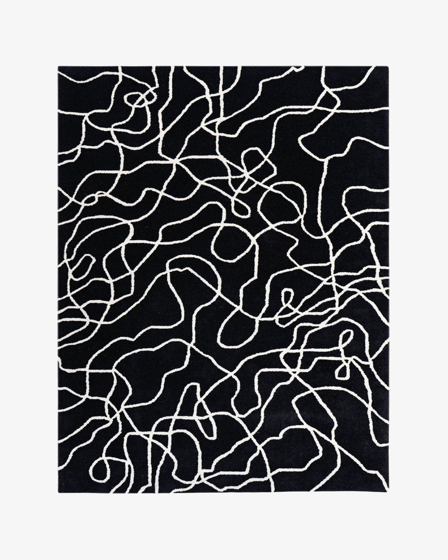 Turmoil Wool Rug | Popyuli