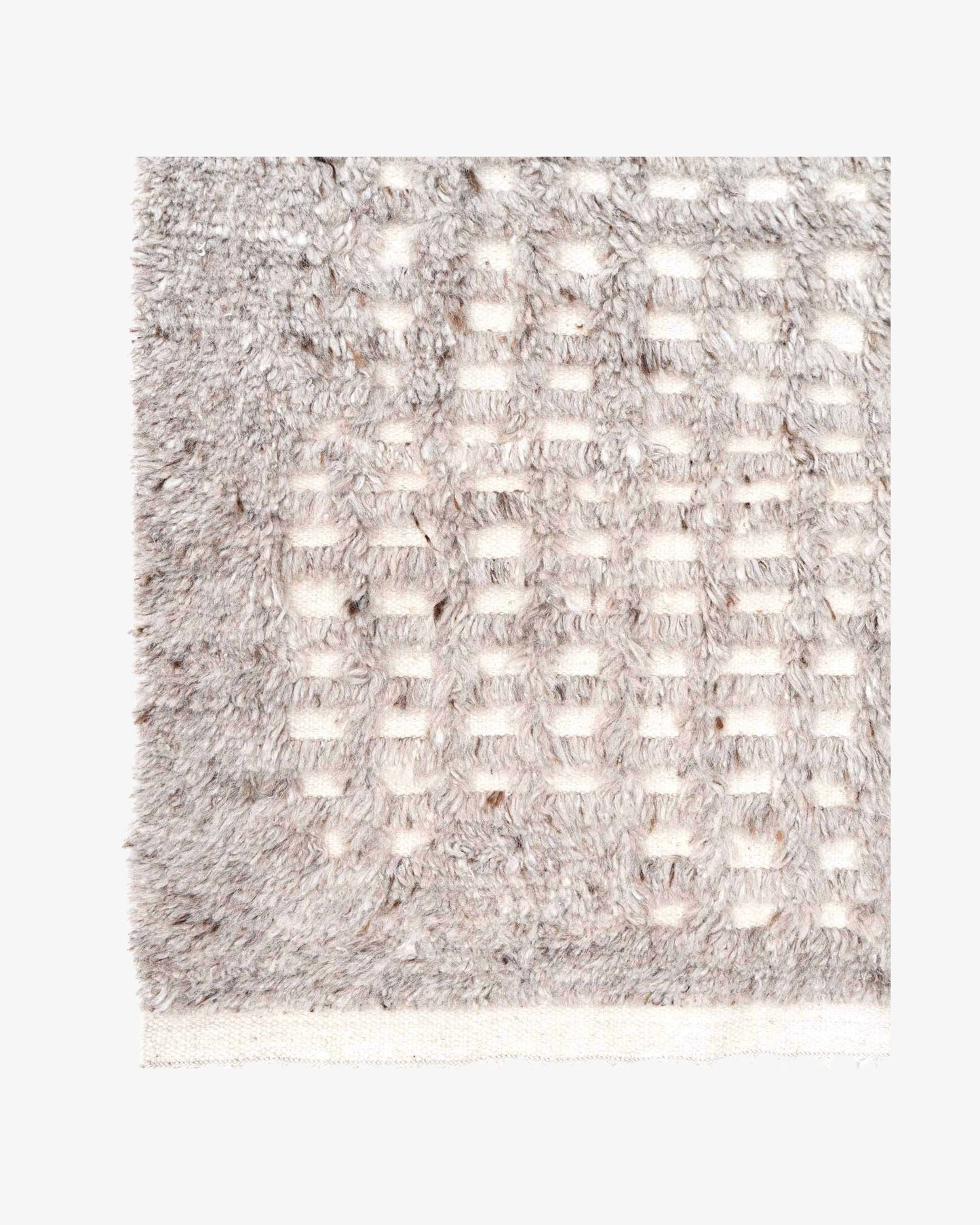Fawn Hand-Knotted Wool Rug | Popyuli