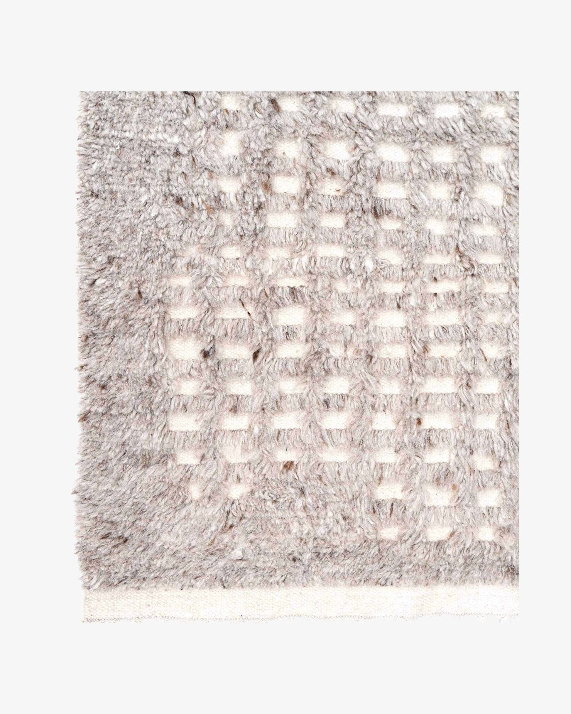 Fawn Hand-Knotted Wool Rug | Popyuli