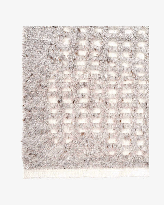 Fawn Hand-Knotted Wool Rug | Popyuli