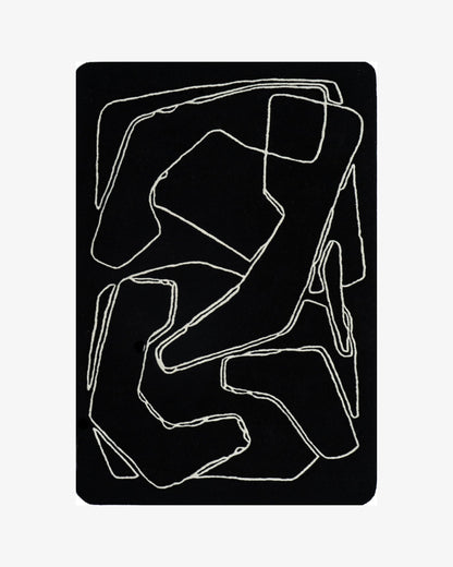 Mosaic Wool Rug | Popyuli