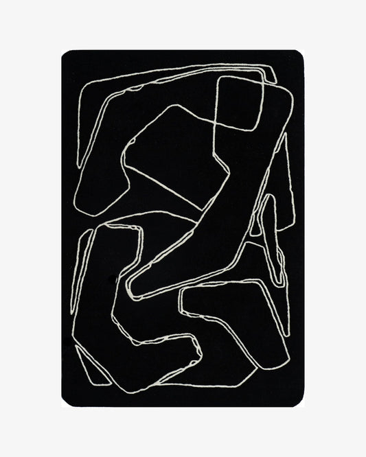 Mosaic Wool Rug | Popyuli
