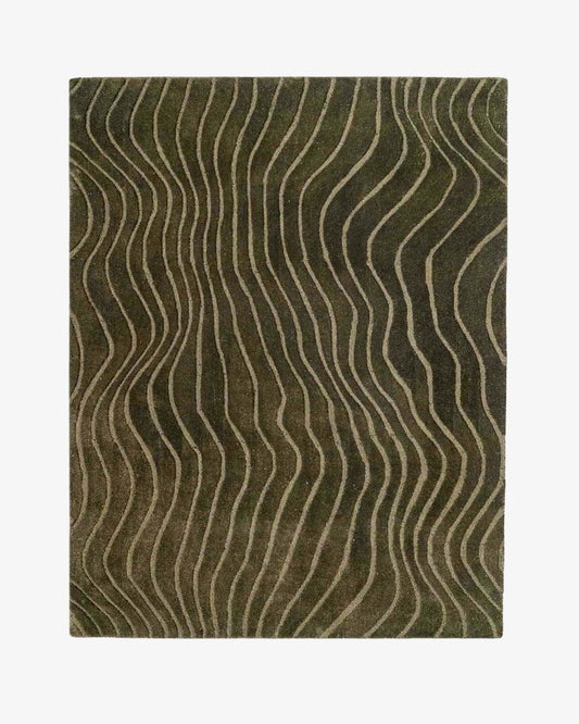Moss Wool Rug | Popyuli