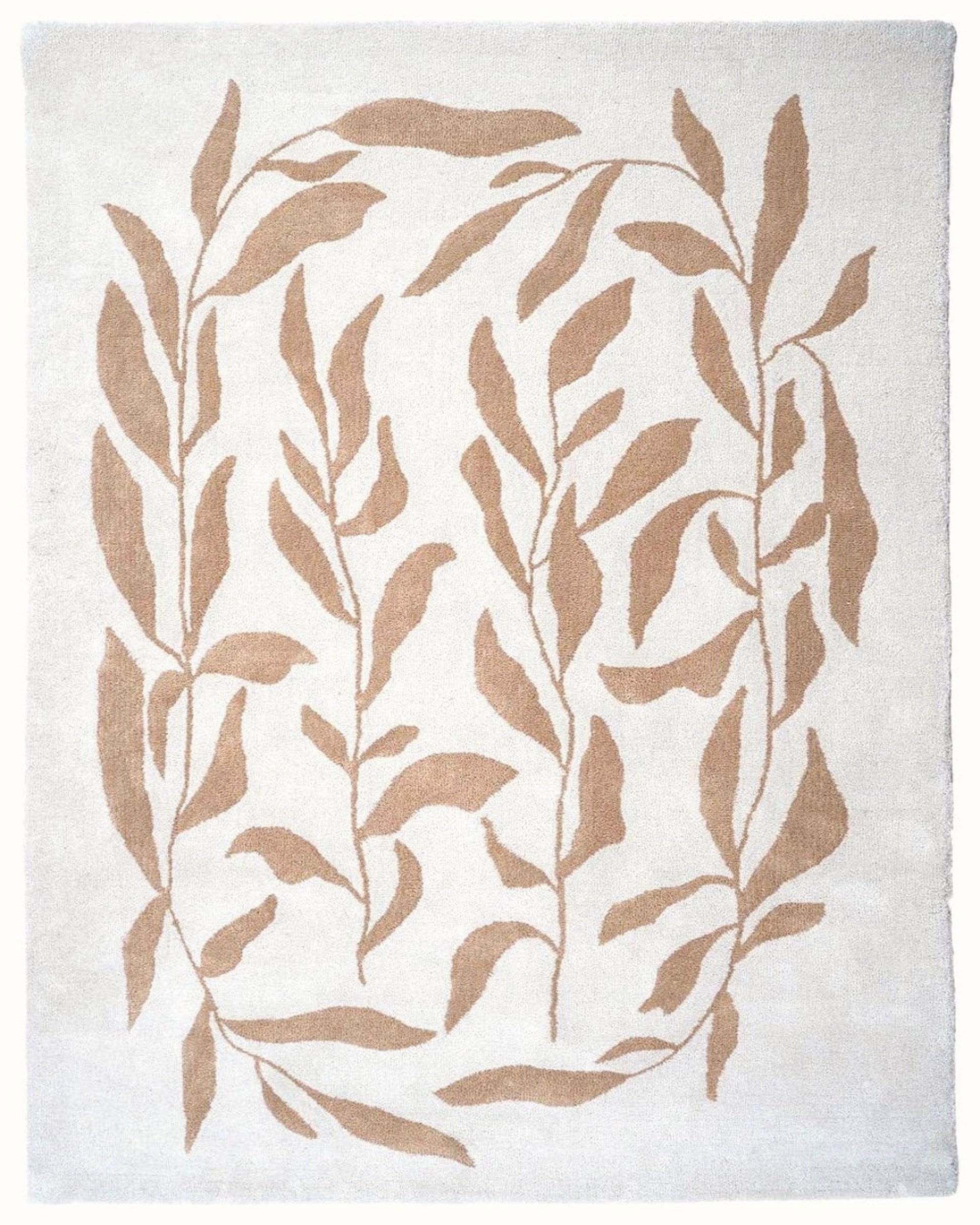 Botanical Wool Rug | Popyuli