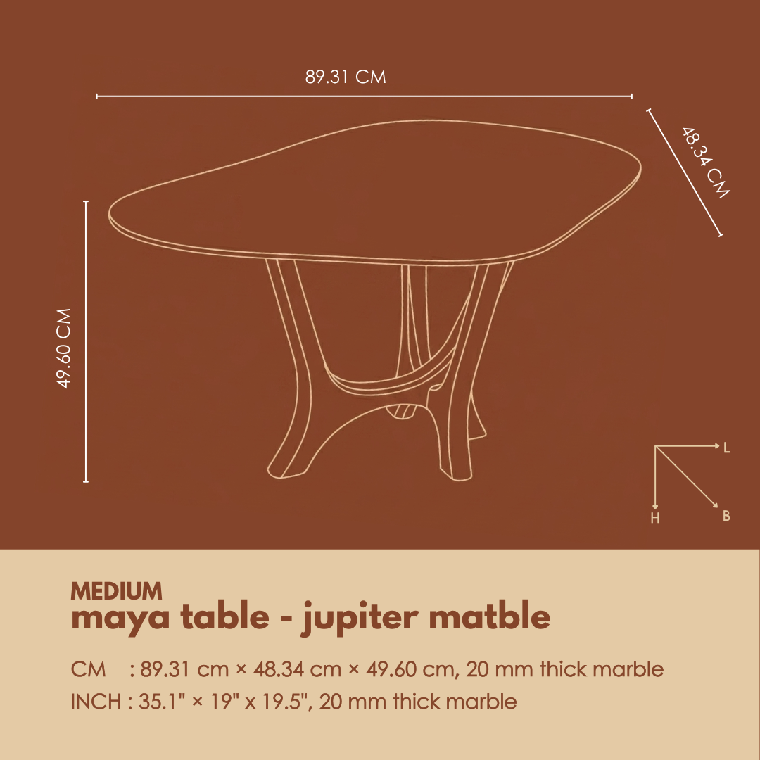 Maya Coffee Table — Jupiter Marble