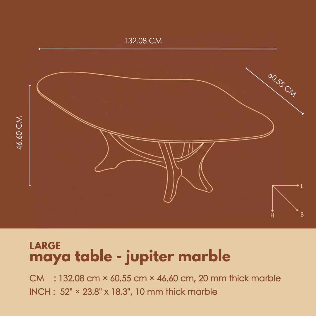Maya Coffee Table — Jupiter Marble