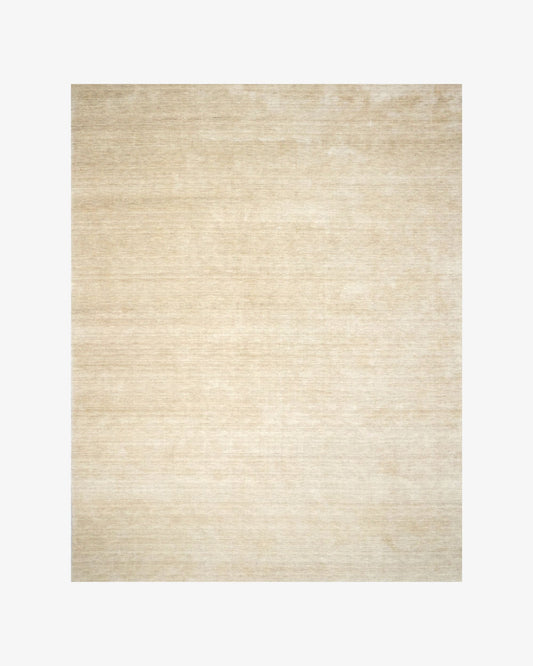 Grain Wool Rug / Flax | Popyuli
