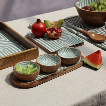 Jade Mango Wood Serving Platter