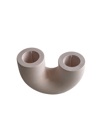 Arch candle holder