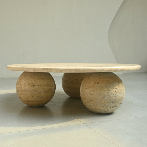 Ceres Coffee Table - Travertine