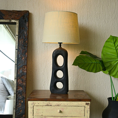 Sculptural Mango Wood Lamp