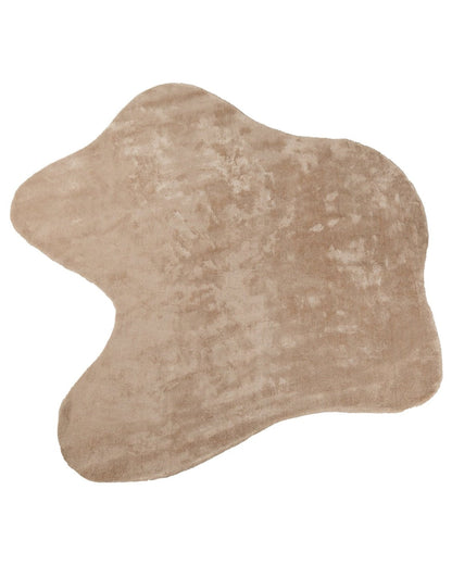 Abstract Silk Rug / Clay | Popyuli