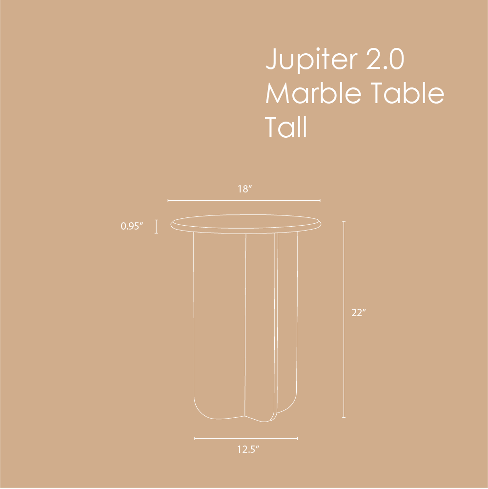 Norge Jupiter Marble Table