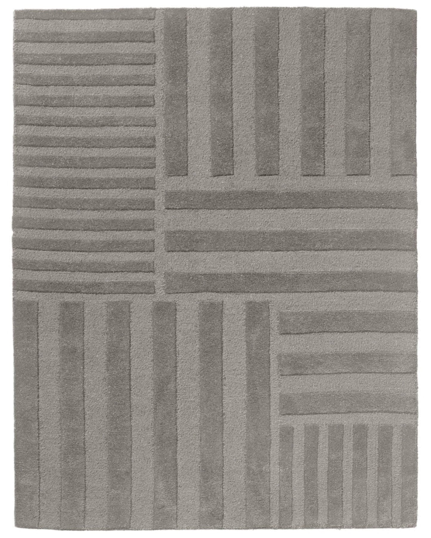 Ash Wool Rug | Popyuli