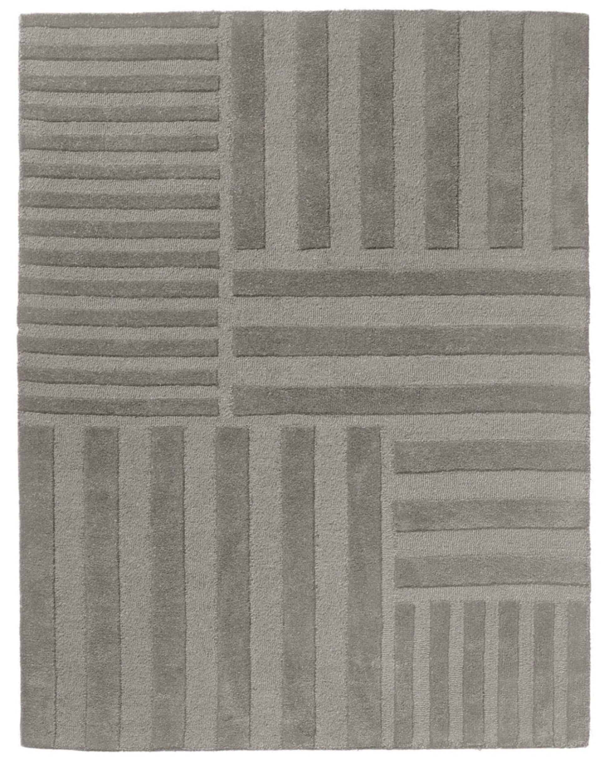 Ash Wool Rug | Popyuli