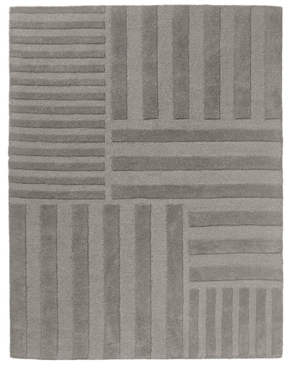 Ash Wool Rug | Popyuli