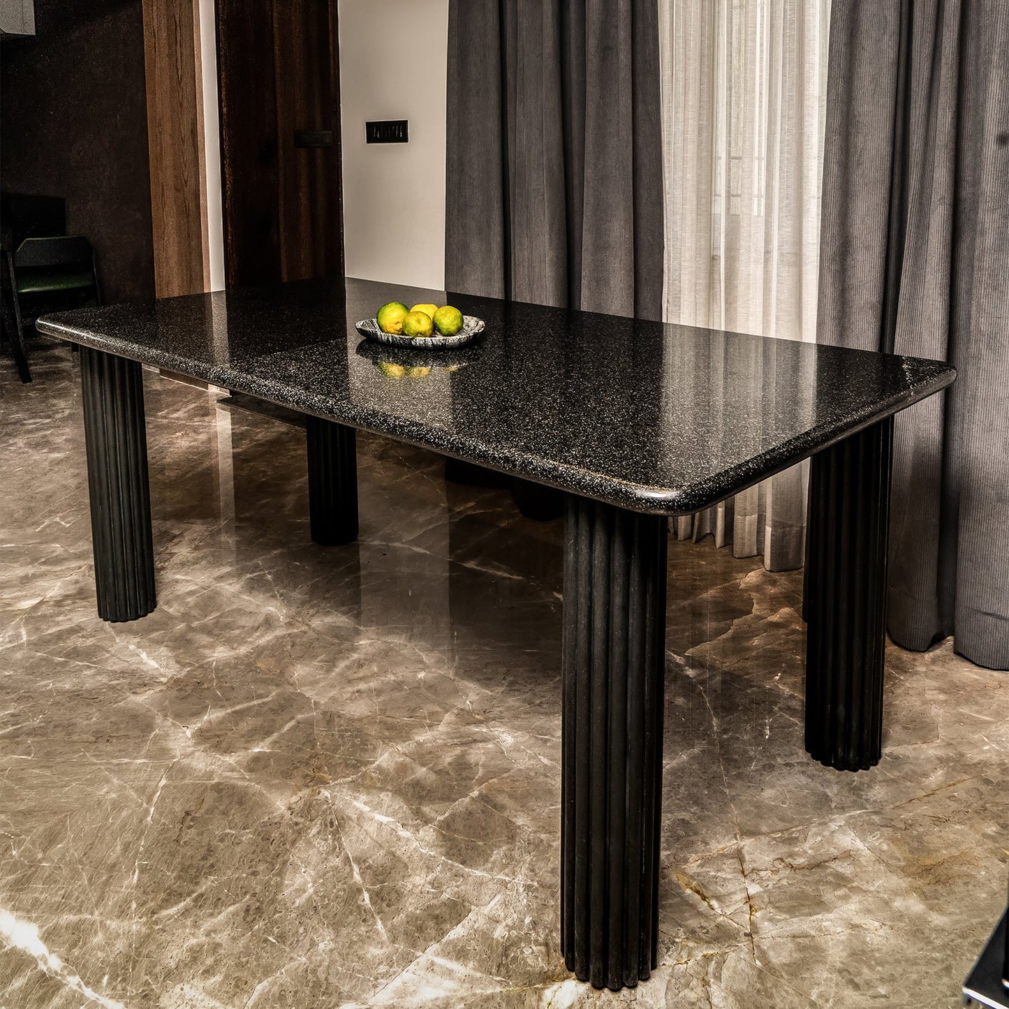 Fluted Dining Table