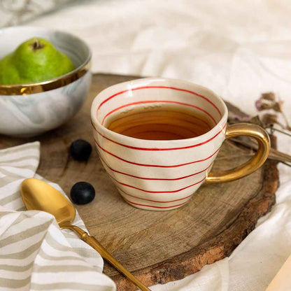 Waldo Handcrafted Ceramic Cups – Set of 4