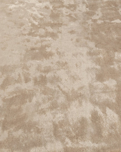 Abstract Silk Rug / Clay | Popyuli