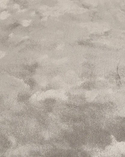 Abstract Silk Rug / Cloud Gray | Popyuli