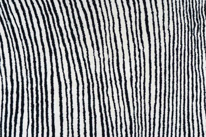 Monochrome Wool Rug | Popyuli