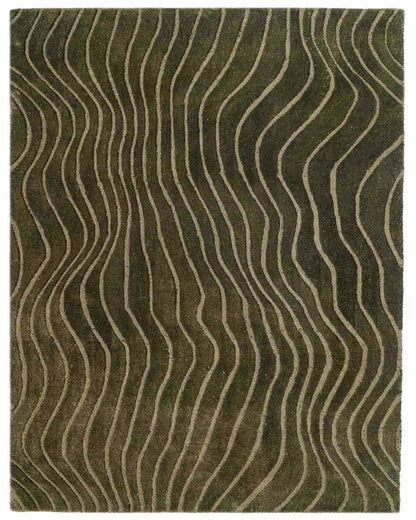 Moss Wool Rug | Popyuli