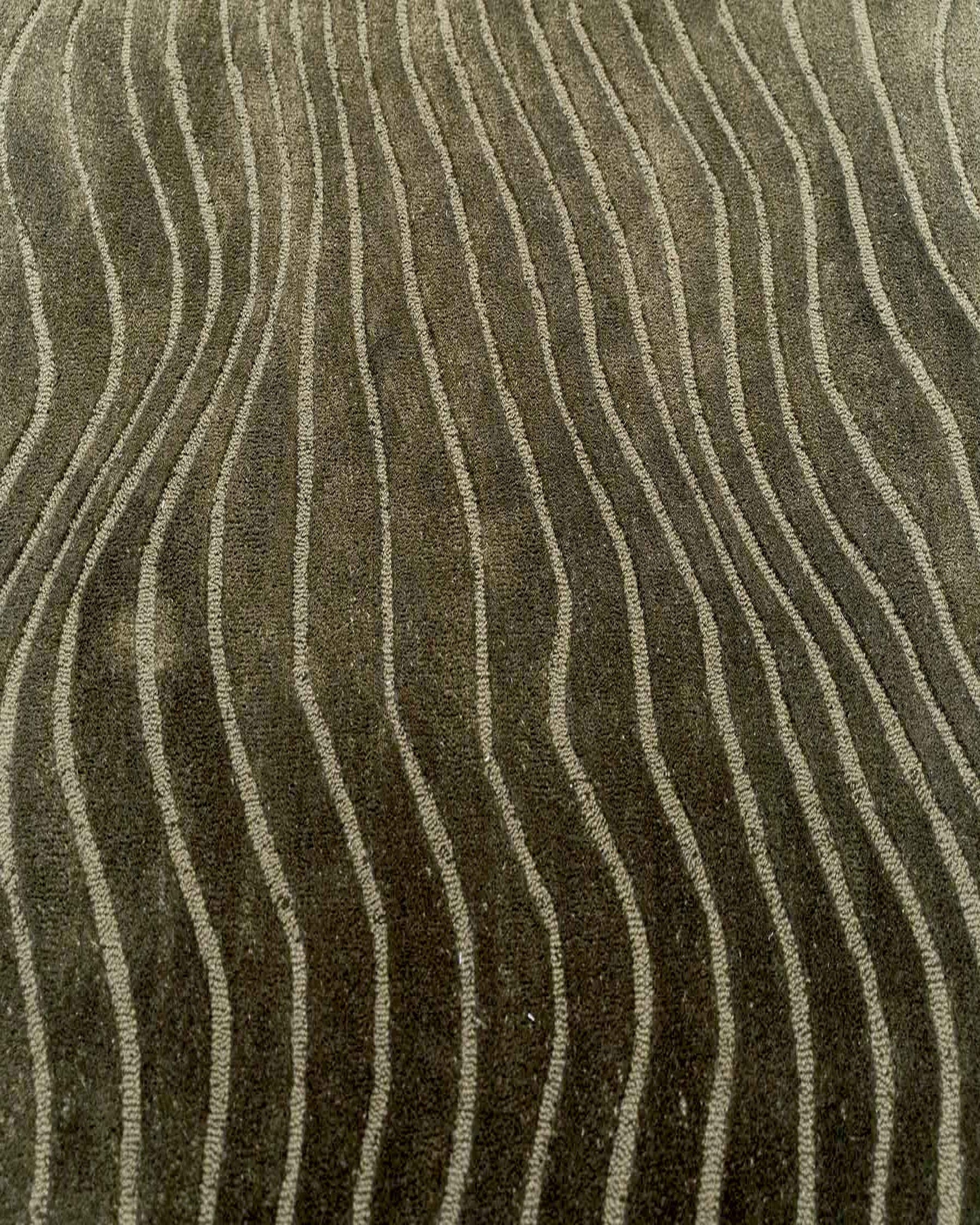 Moss Wool Rug | Popyuli