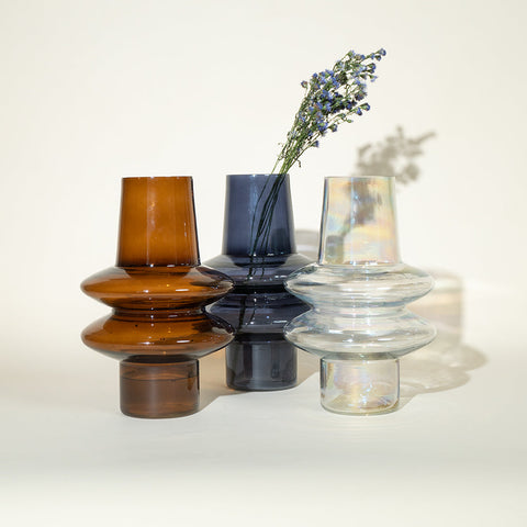 Ripple Glass Vases