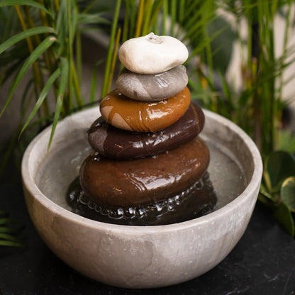 Harmony River Stone & Marble Fountain