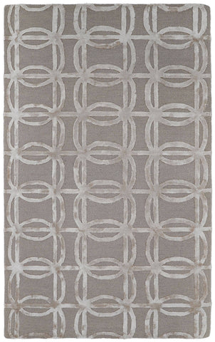 Urbane Hand-Tufted Wool & Silk Rug