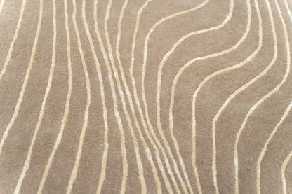 Crinkle Wool & Silk Rug | Popyuli