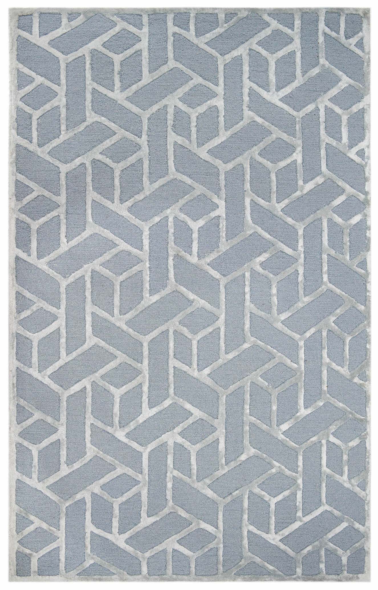 Freda Hand-Tufted Wool & Silk Rug