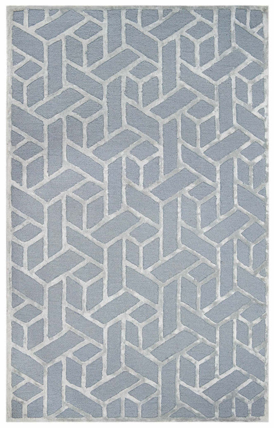 Freda Hand-Tufted Wool & Silk Rug