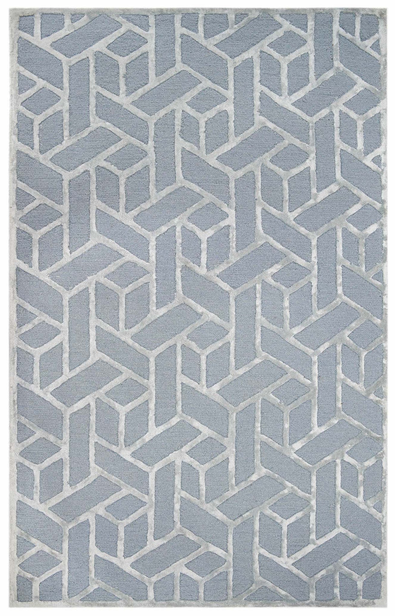 Freda Hand-Tufted Wool & Silk Rug