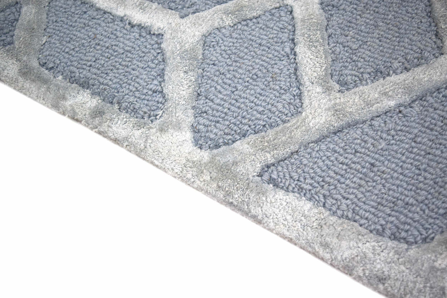 Freda Hand-Tufted Wool & Silk Rug