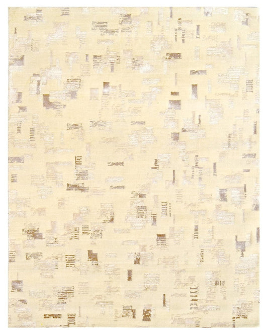 Auric Hand Knotted Wool & Silk Rug