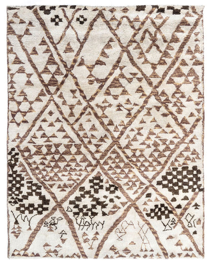 Pearl Fold Wool Rug | Popyuli