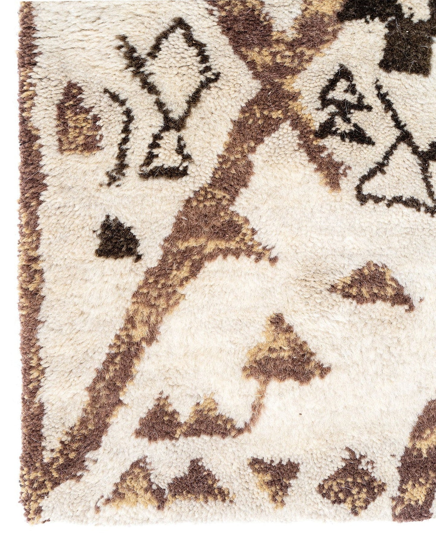 Pearl Fold Wool Rug | Popyuli