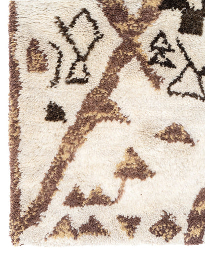 Pearl Fold Wool Rug | Popyuli