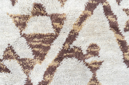 Pearl Fold Wool Rug | Popyuli