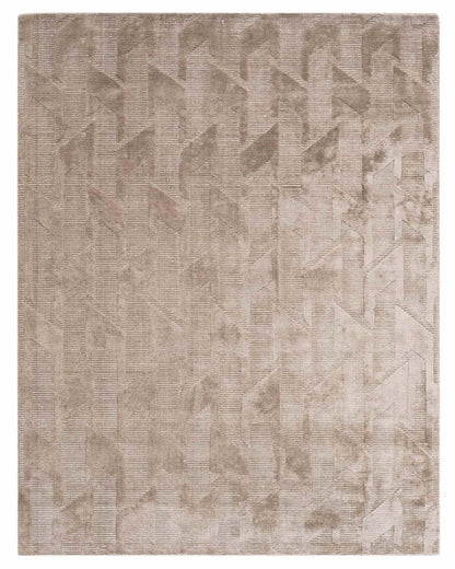 Somber Wool & Silk Rug | Popyuli