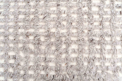 Fawn Hand-Knotted Wool Rug | Popyuli