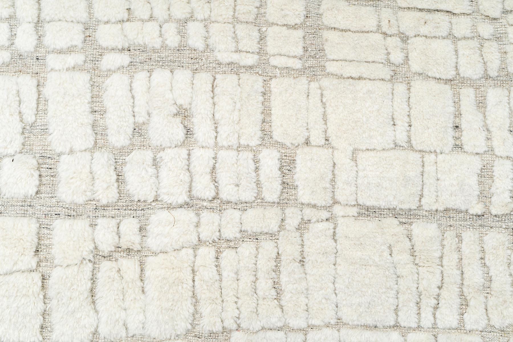 Fern Hand Knotted Wool Rug | Popyuli
