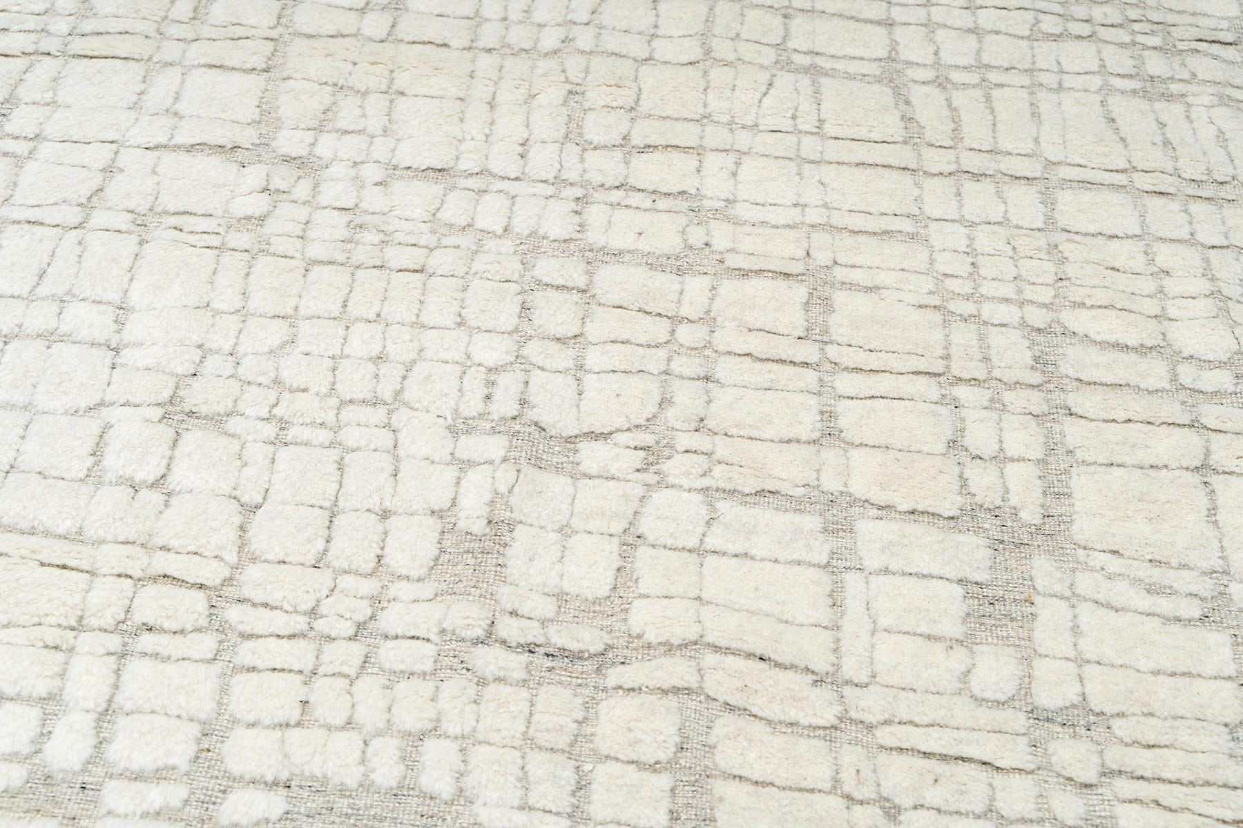 Fern Hand Knotted Wool Rug | Popyuli