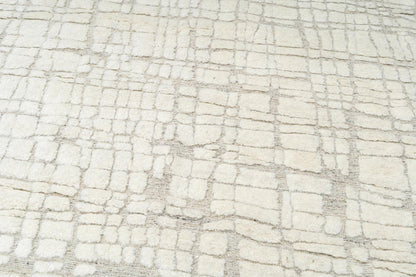 Fern Hand Knotted Wool Rug | Popyuli