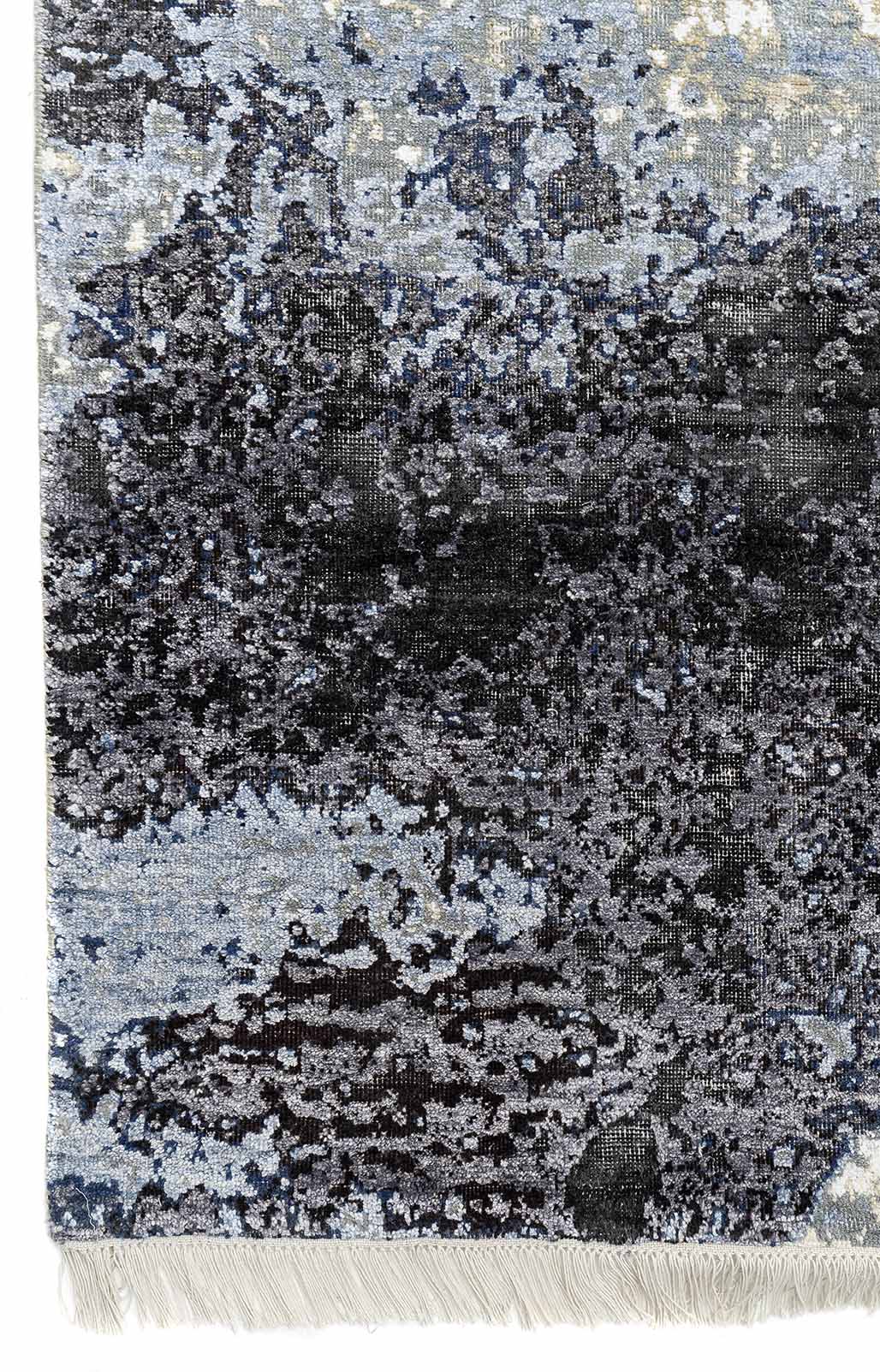 Pagina Hand Knotted Wool & Silk Rug | Popyuli