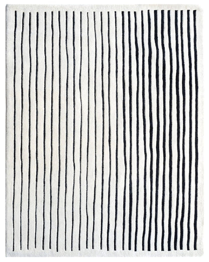 Oblique Wool Rug | Popyuli